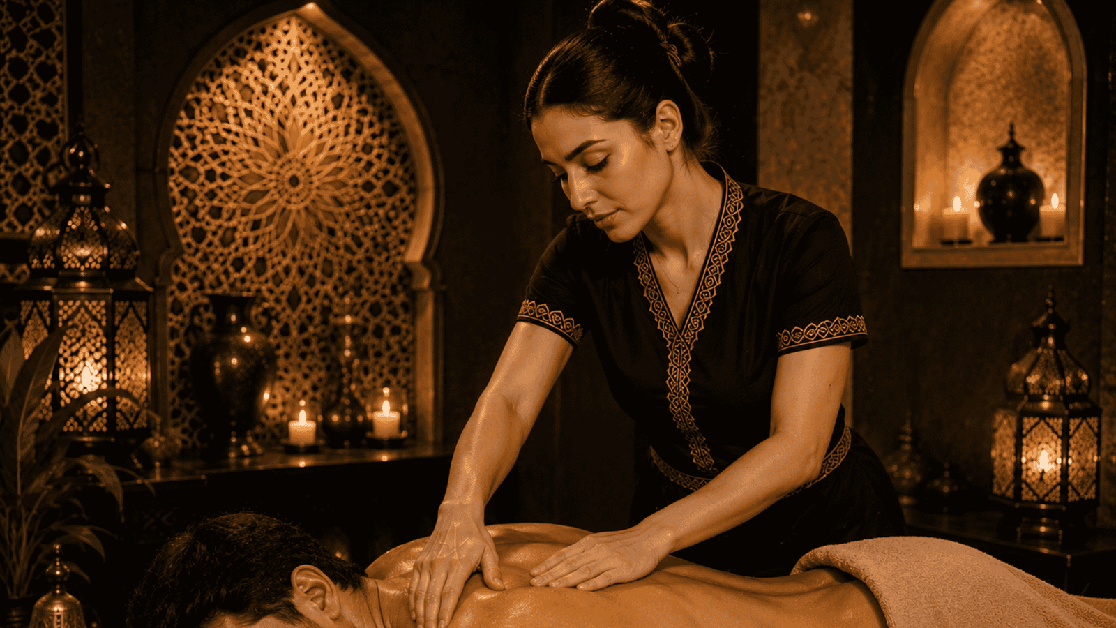 Pakistani massage treatment
