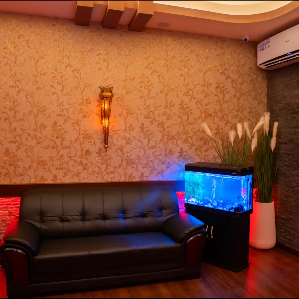 Spa interior room