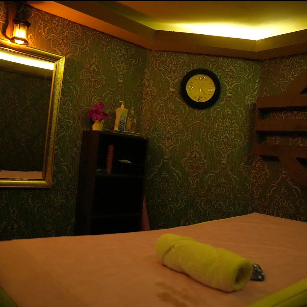 Spa relaxation area